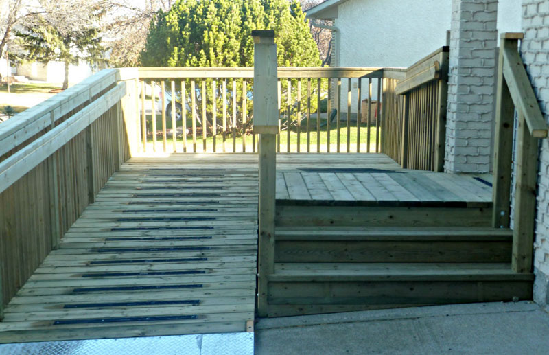 Winnipeg Wheelchair Ramp Construction Winnipeg Renovations