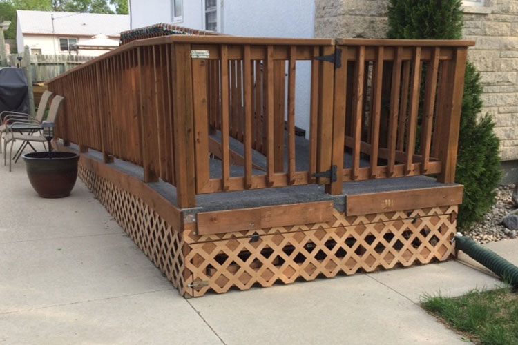 Winnipeg Wheelchair Ramp Construction Winnipeg Renovations